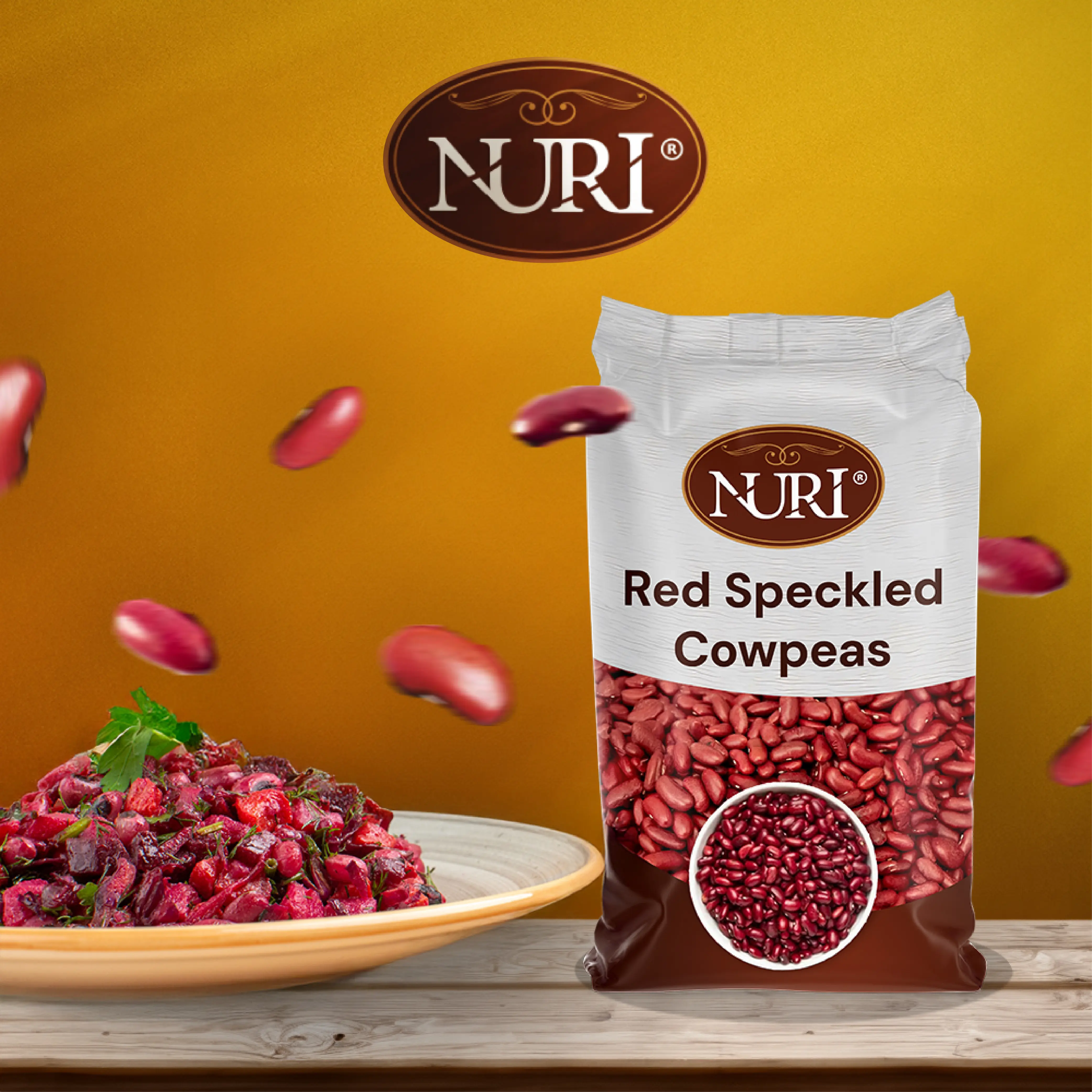 Siyah Noktalı Kırmızı Börülce